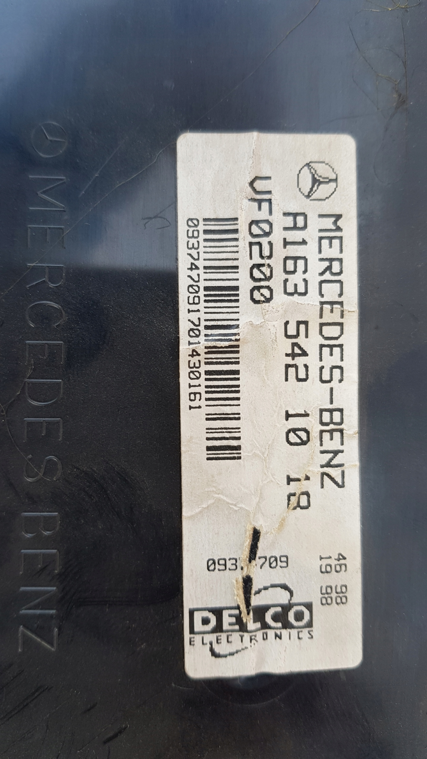 MERCEDES W163 ML FANALE modulo A1635421018