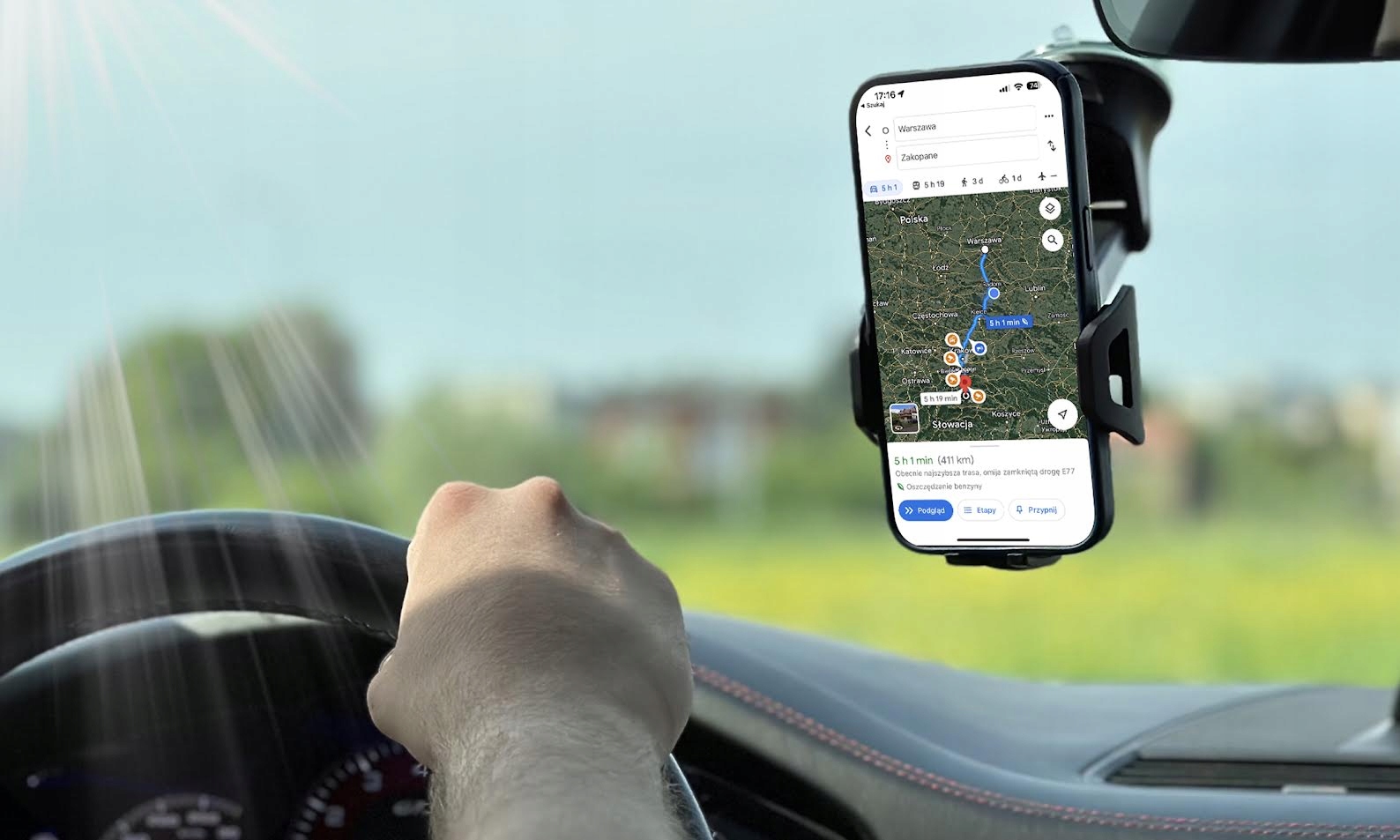 UCHWYT DO SAMOCHODU NA TELEFON SZYBĘ KOKPIT SAMOCHODOWY UCHWYT REGULOWANY Stan opakowania oryginalne