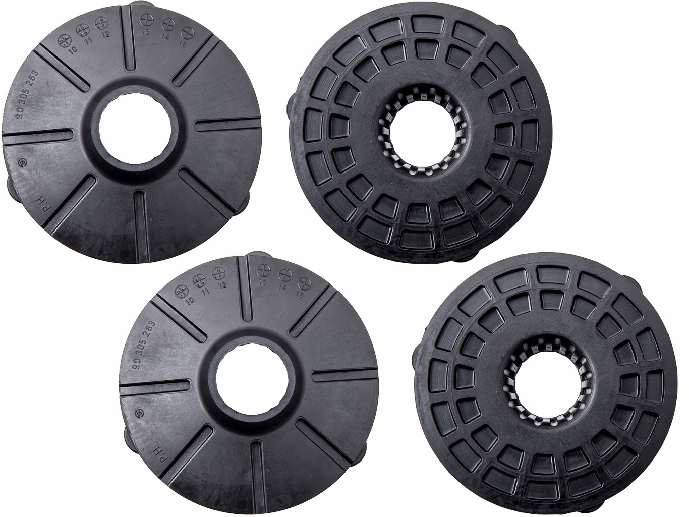 PODKŁADKI SPRĘŻYN TYŁ ODBOJE GUMY OPEL ASTRA J IV