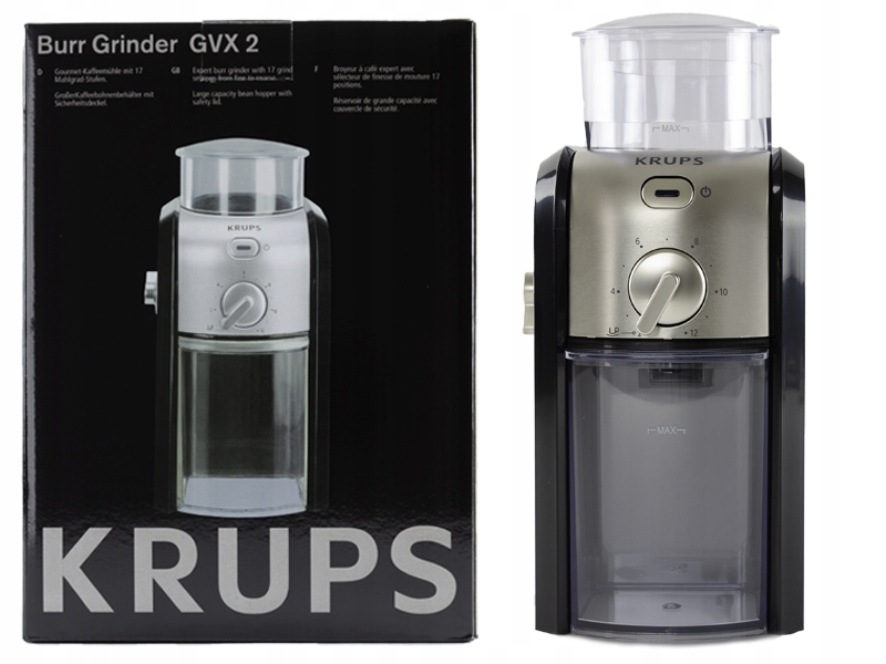 Młynek do kawy Krups GVX242 elektryczny żarnowy 100W