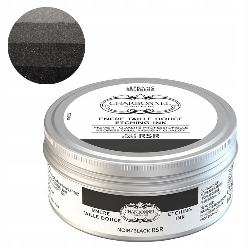 Barva grafická Etching Charbonnel 200 Ml Černá Rsr