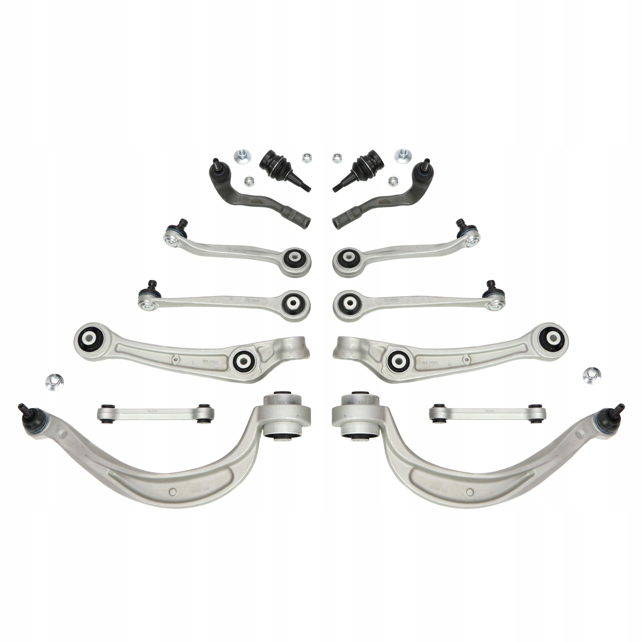 ZESTAW WAHACZE SWORZNIE ŁĄCZNIKI PRZÓD AUDI A4 B8 MASTER SPORT + ŚRUBY