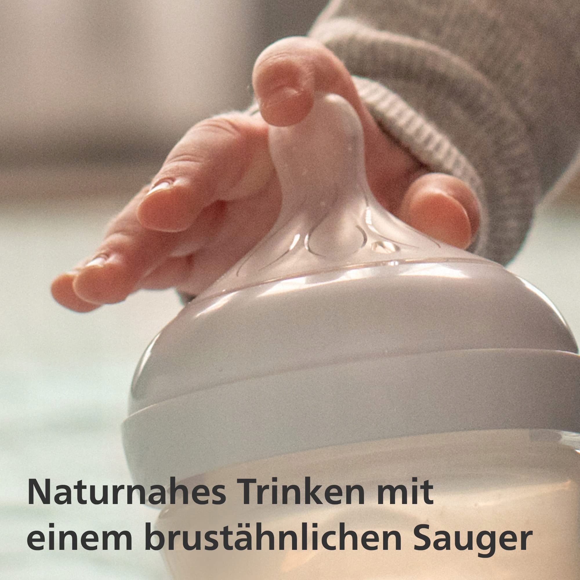 PHILIPS AVENT Smoczek Naturalny 2x Do Butelek Dla Niemowląt BPA Free 6m+ — miniatura 5