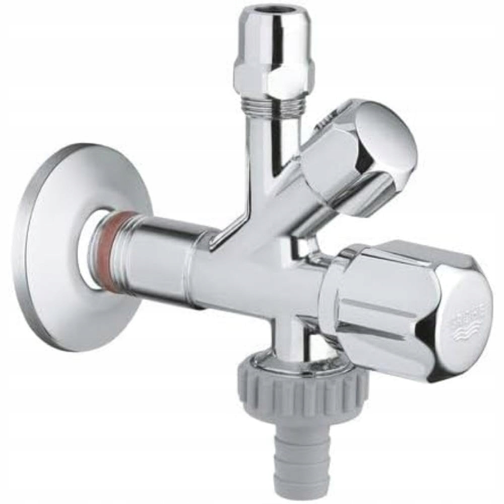 Splachovací tlačítko pro Wc Grohe, stříbrné