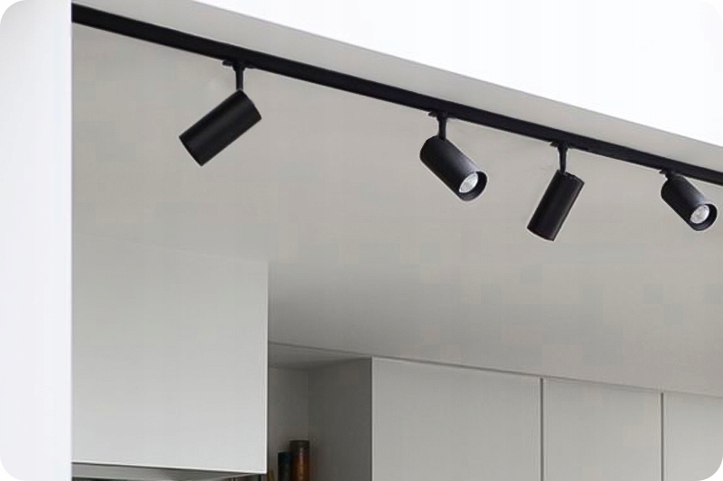 SZYNA OŚWIETLENIOWA LED SZYNOPRZEWÓD DO OŚWIETLENIA LAMP SZYNOWYCH 1m CZARN Rodzaj reflektor szynowy