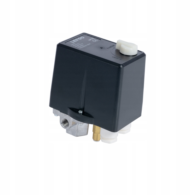 PRESOSTAT 3-STYKOWY 4-DROŻNY 8-10 bar 400V TERMIK 10-16A 3x1/4"+3/8" CONDOR