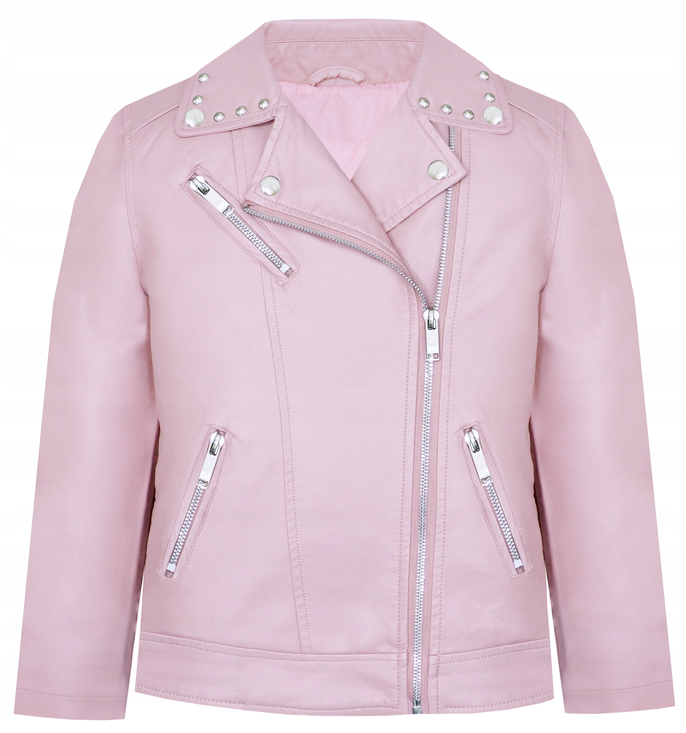 MODNA KURTKA RAMONESKA ECO-SKÓRA ŚWIETNA NA WIOSNA JESIEŃ 158 4212