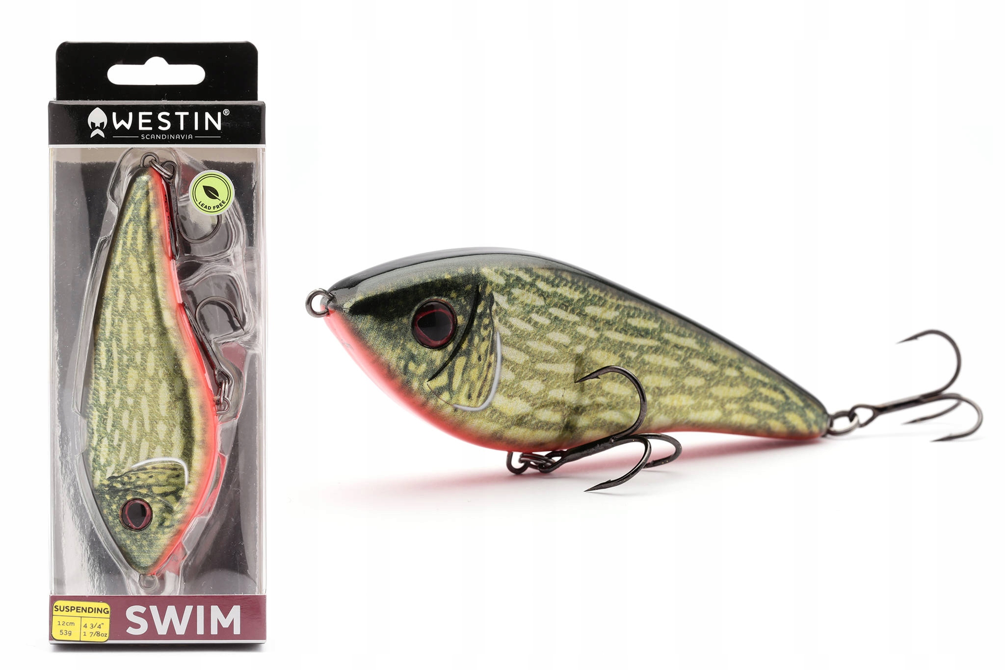 Jerk Westin Swim Glidebait 13,5cm/77g