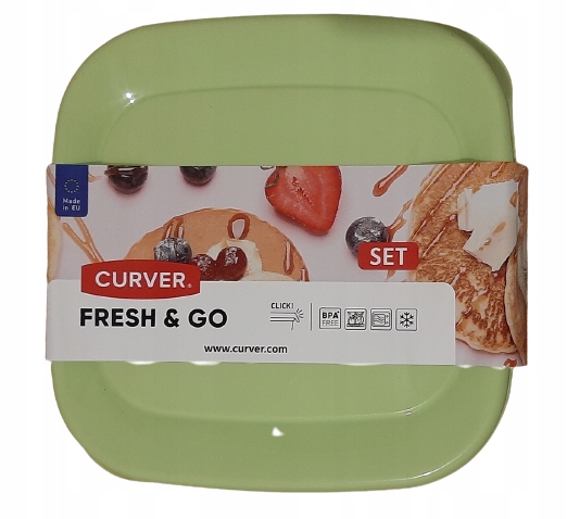 

Curver Zestaw pojemników na żywność 2x 1,2L