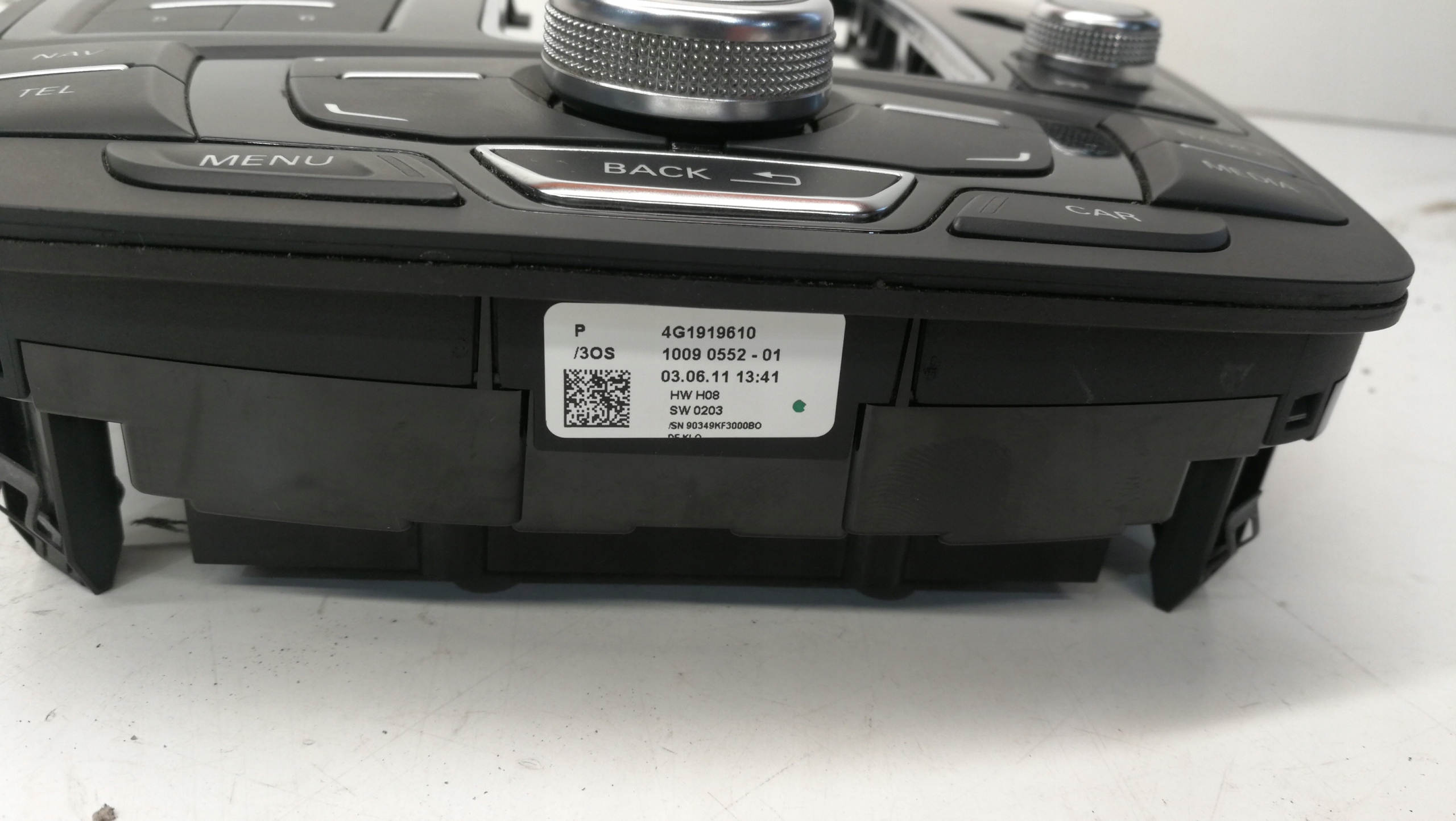 control panel MMI AUDI A6 C7 A7 4G1919610