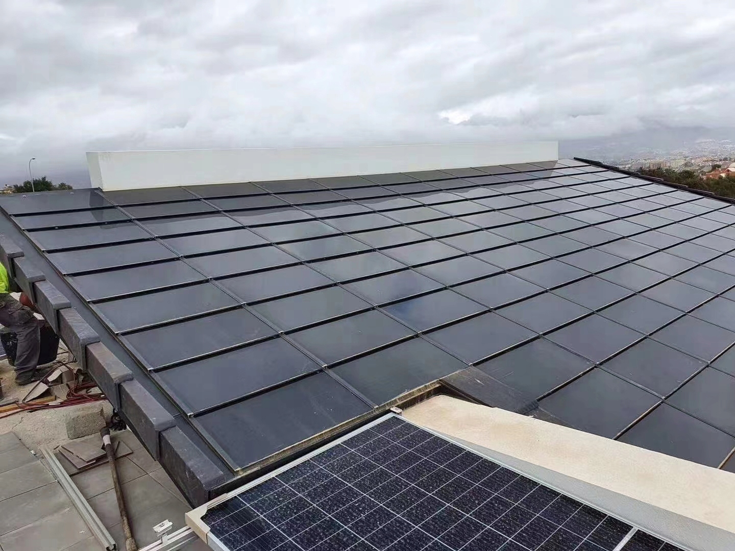 Dachówka solarna Fotton ST55M6-20C dach fotowoltaiczny