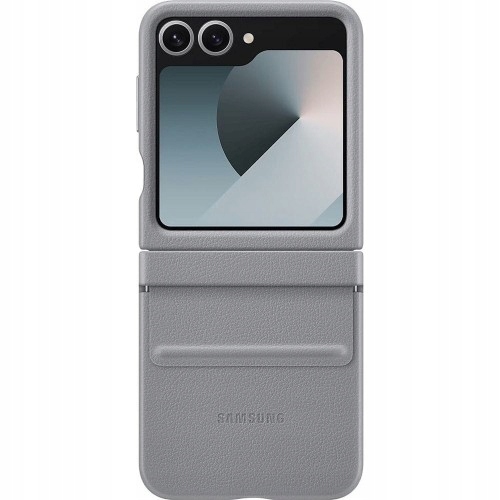 Originální Pouzdro Samsung KindSuit Case pro Galaxy Z Flip6, šedé