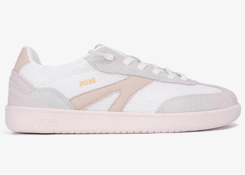 Walk In Pitas Polobotky Claw Mesh Tenisky 40 Retro tenisky bílo-béžové