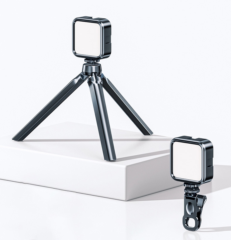 Lampa LED RENEW FORCE RGB do Telefonu Kamery Aparatu TikToka YouTube SHORTY Temperatura barwowa 9000 K