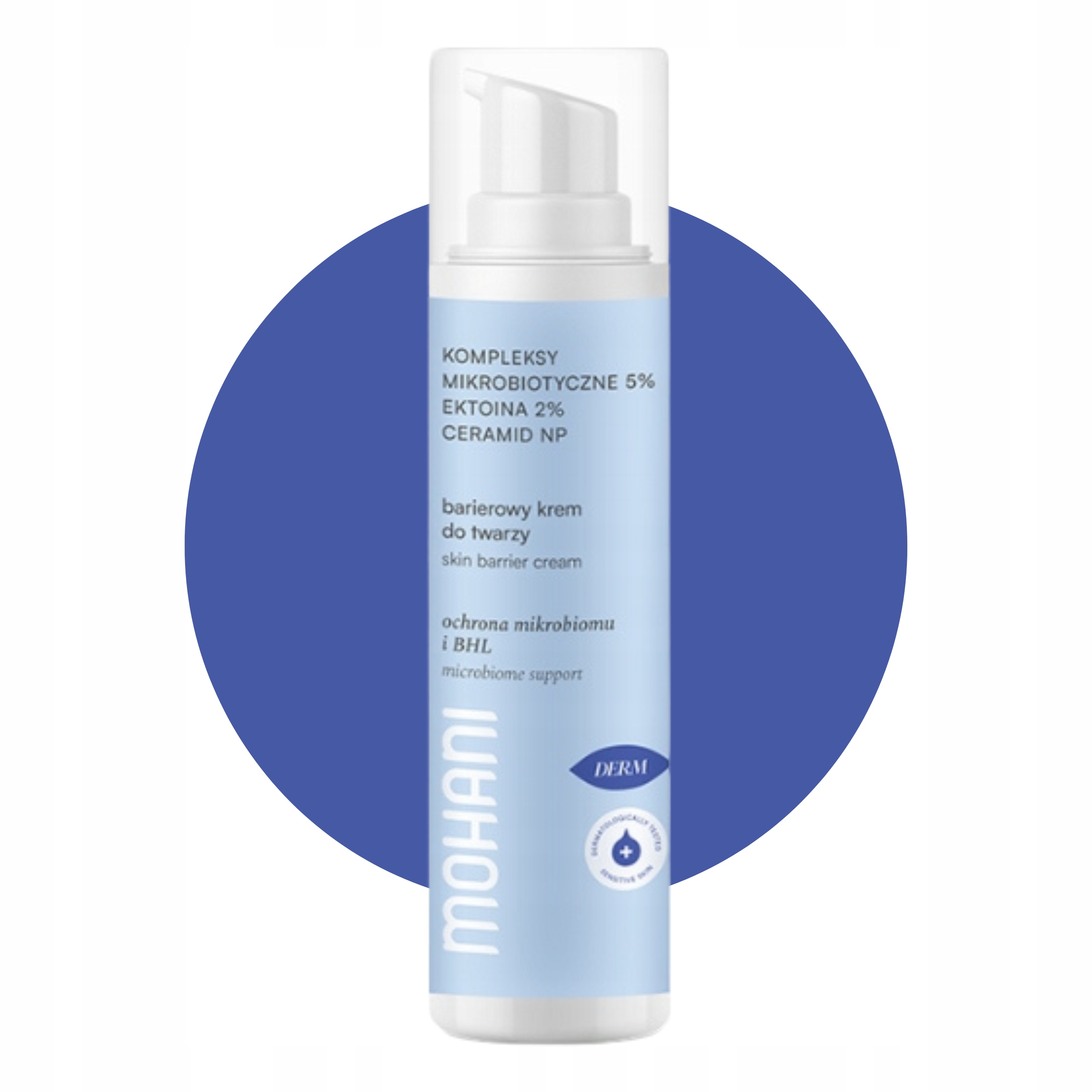 Krem Regenerujący Barierowy Ektoina 2% Kompleks Mikrobiotyczny 5% Mohani