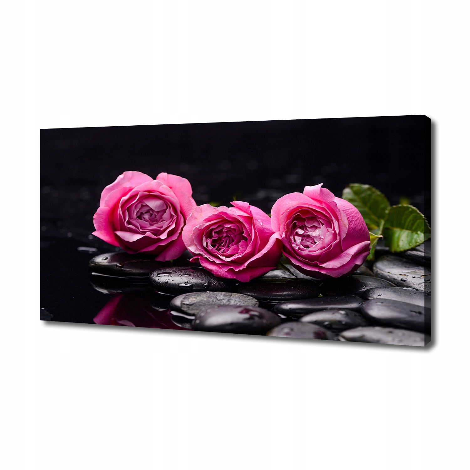 Fotoobraz na zeď Růžové růže 140x70 cm