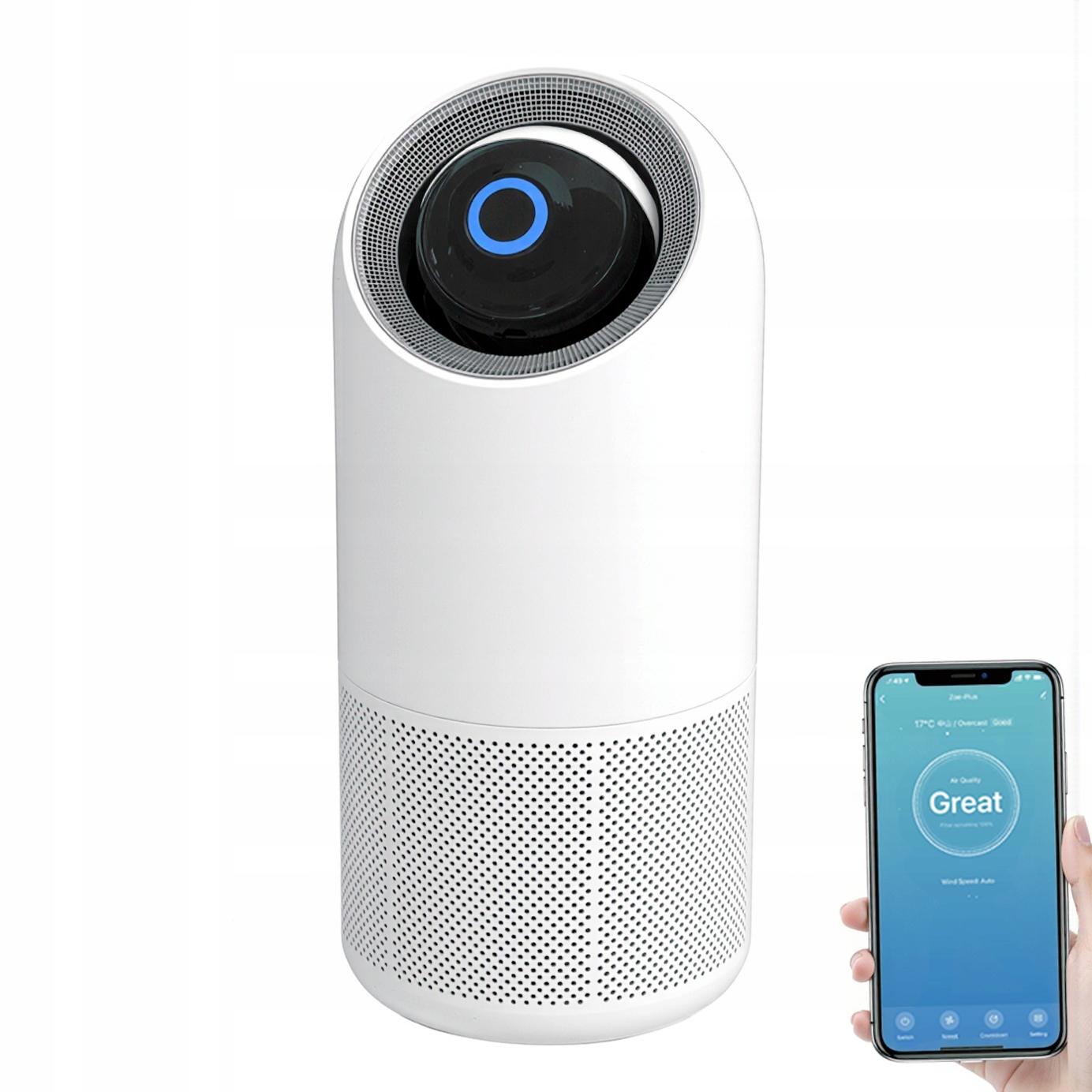 Boste Oczyszczacz Powietrza Hepa H13 Do 30M2 Smart Wifi Cichy