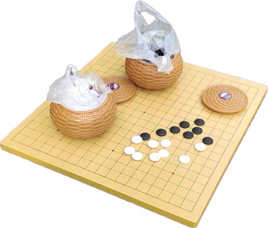 Zestaw Go-Weiqi: kamienie Plansza Gosu