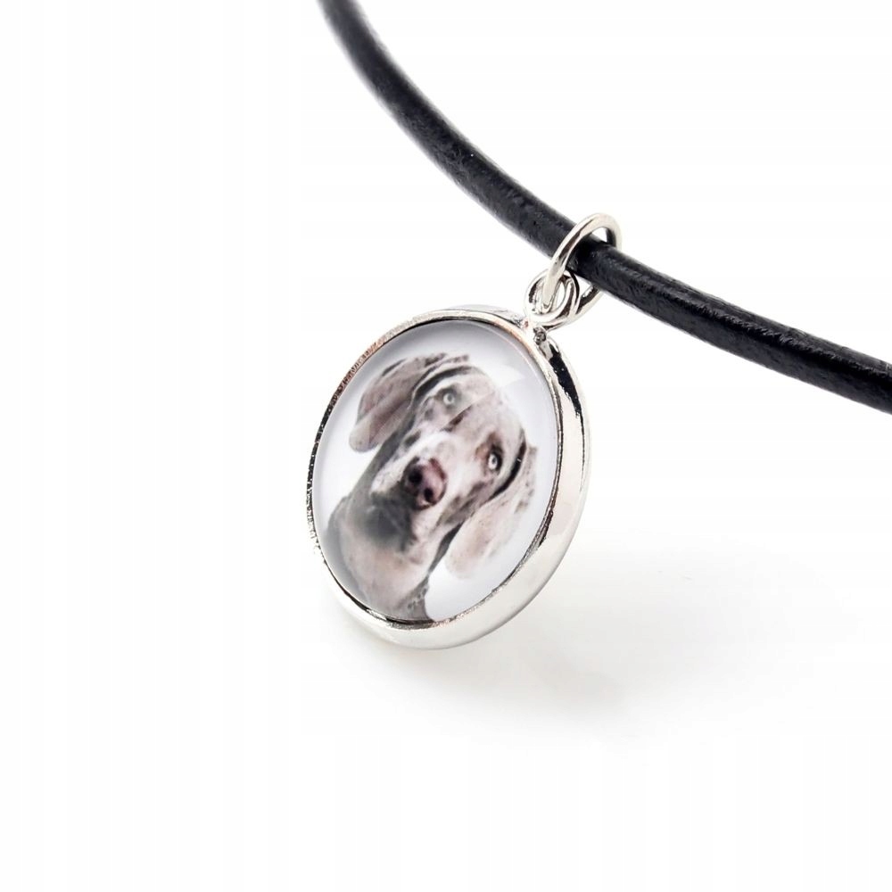 

Wyżeł weimarski Naszyjnik Zawieszka Twoje zdjęcie