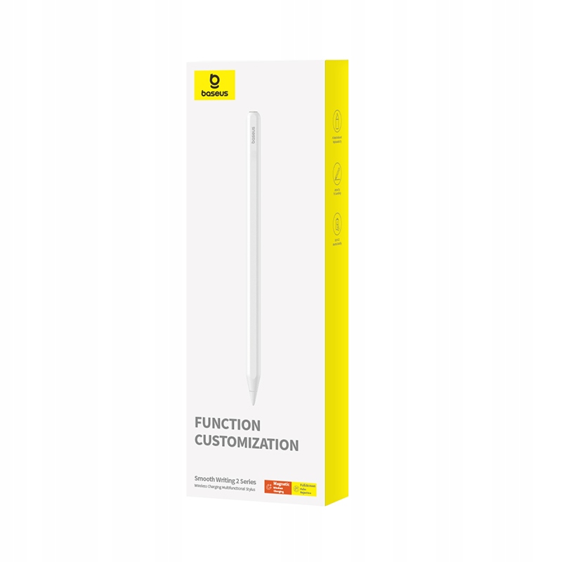 Přesný Dotykové Pero Pro Ipad Tablet Aktivní Vyměnitelný Hrot Bílý