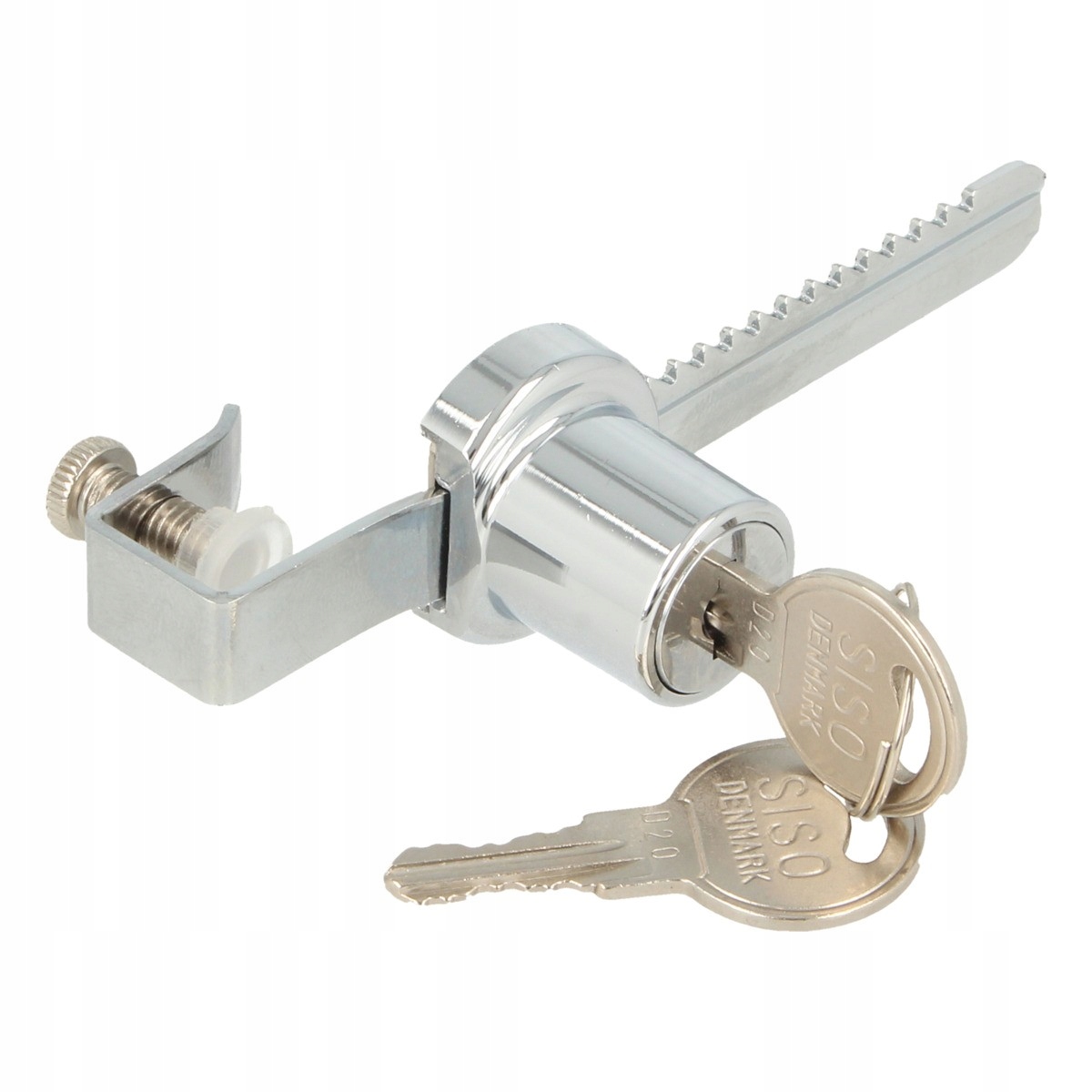 

Zamek do drzwi Szklanych, Przesuwnych, Gablot Siso