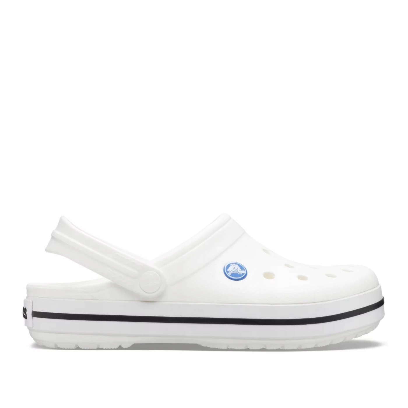 Crocs Nazouváky Unisex Crocband Komfortní chodítka 11016-100 Bílé 36-37