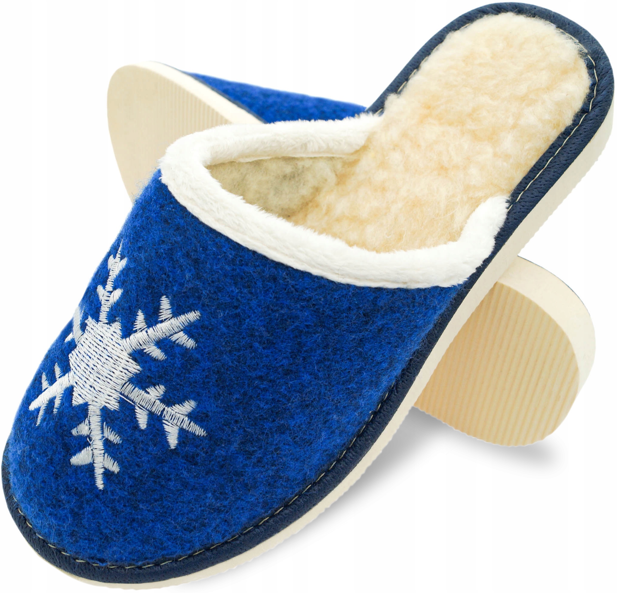 

Kapcie Damskie Z Wełną Naturalną Idealne Na Zimę