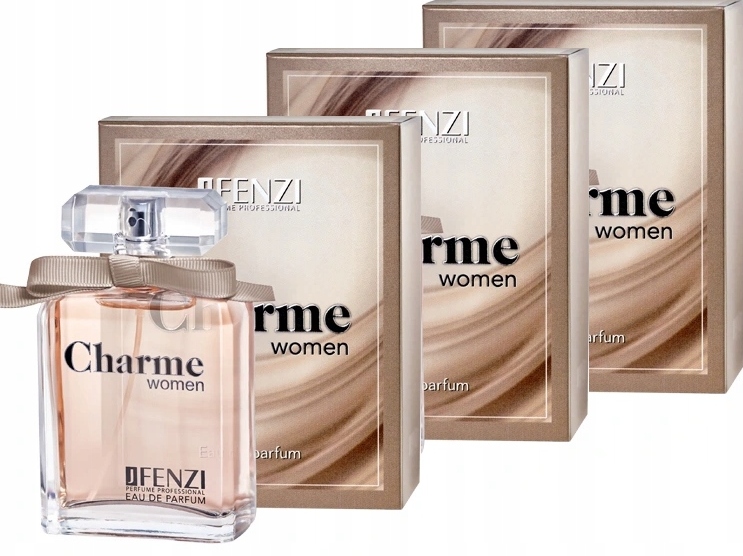 JFenzi Charme Woman 100 ml Edp 3 kusy Dárek