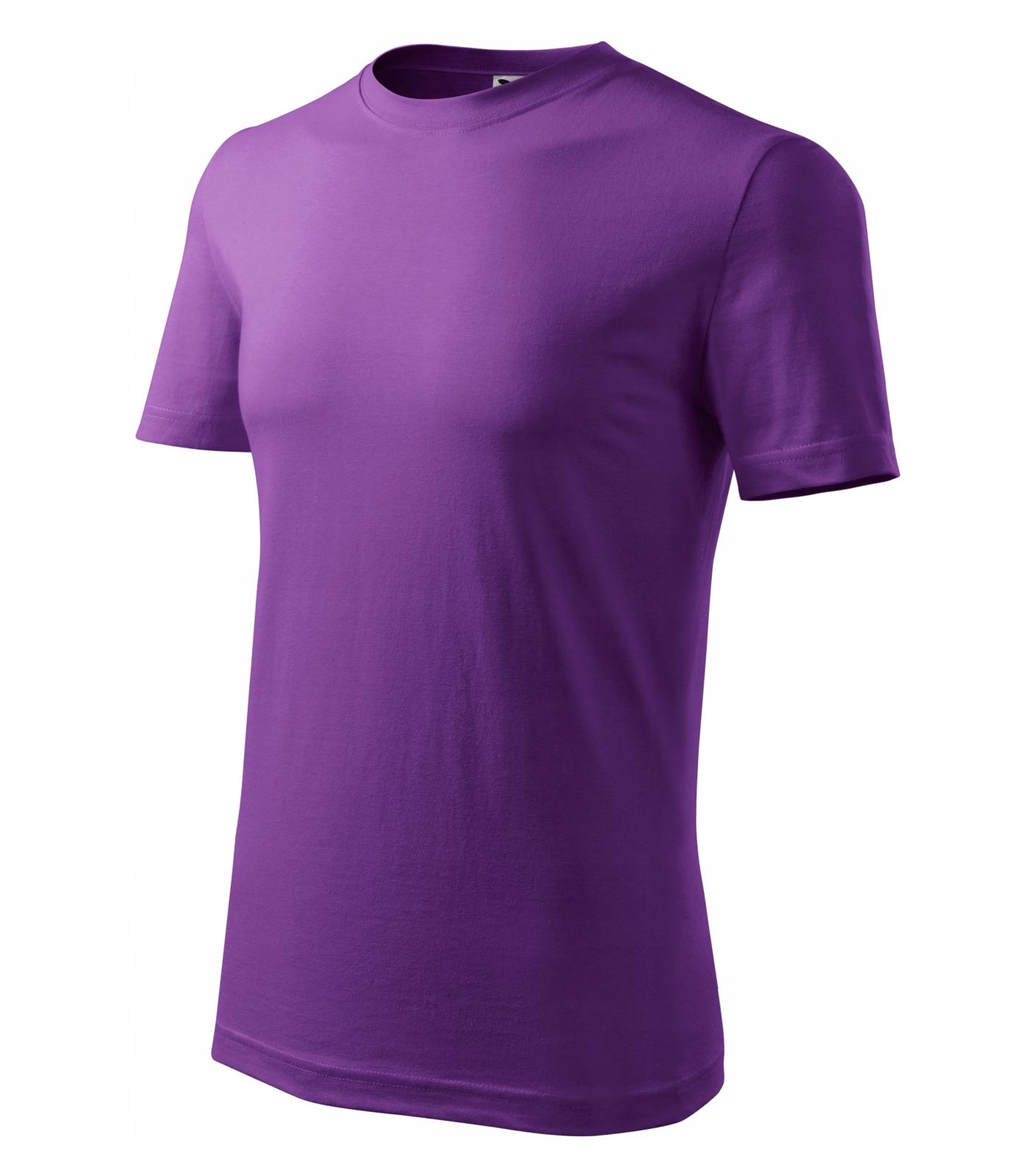 

Męska koszulka T-shirt bawełna fioletowy S