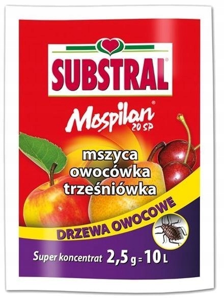 

Mospilan 20SP na Owady Drzewa Owocowe 10g Substral