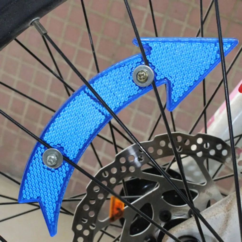 STRZAŁKI ODBLASKOWE ODBLASKI NA SZPRYCHY ROWEROWE ODBLASK ROWER 2 szt KOL Model ODBLASKI NA KOŁO