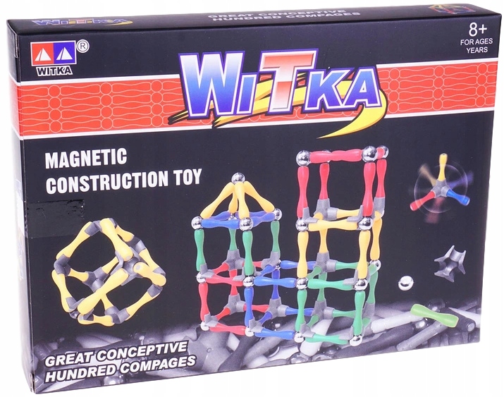 

Klocki Konstrukcyjne Magnetyczne 120 Elementów