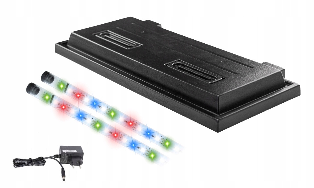 Kryt do akvária 80x35 černý Led osvětlení Full Spectrum Zbcbnb