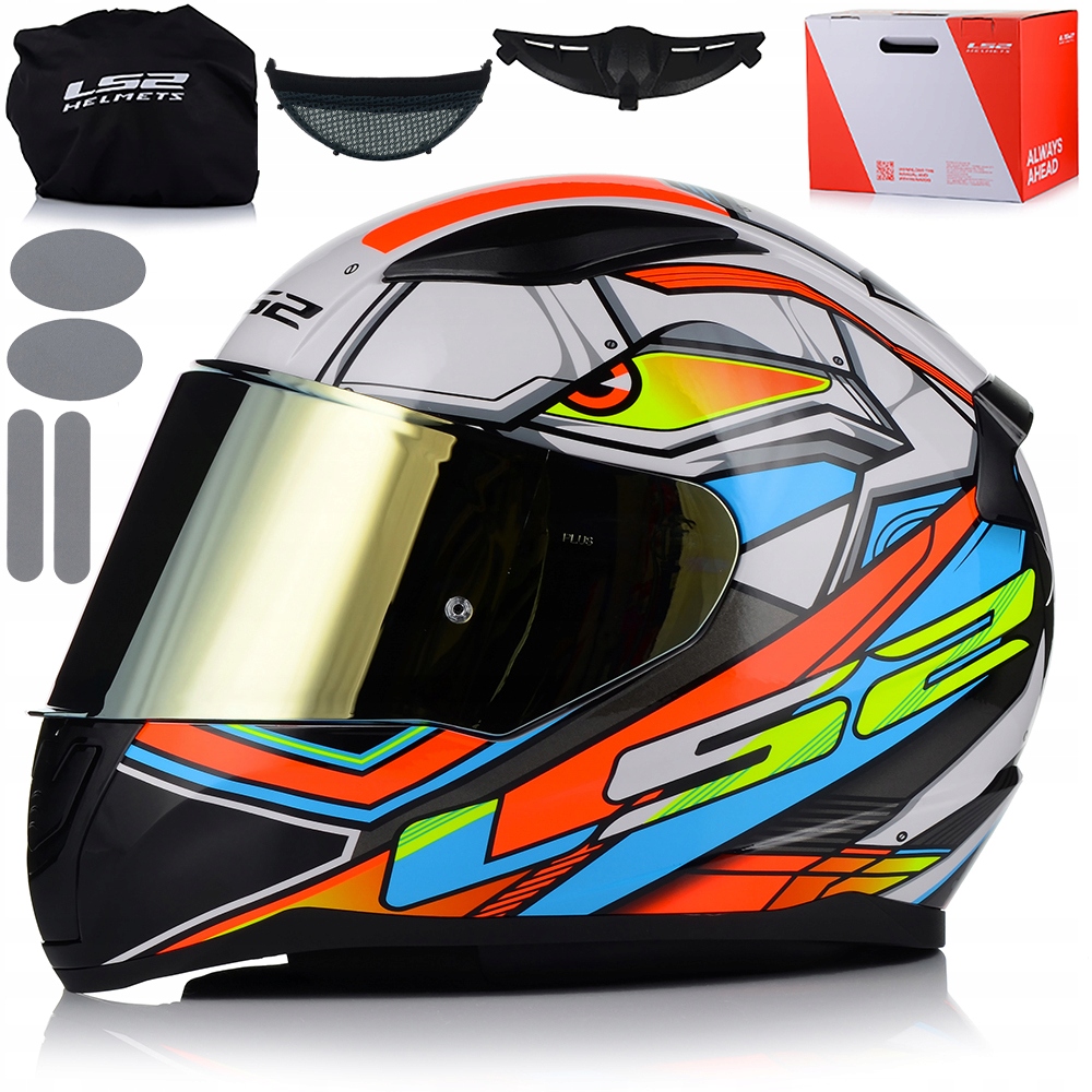 Motocyklová Prilba LS2 FF353 Rapid II Xdron System Pinlock 22.06 2x Sklo