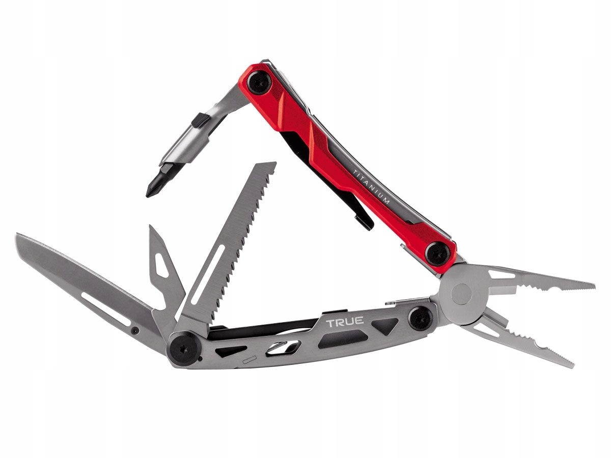 True Utility Titanový Kapesní Multi-tool TRU-MTL-0004G