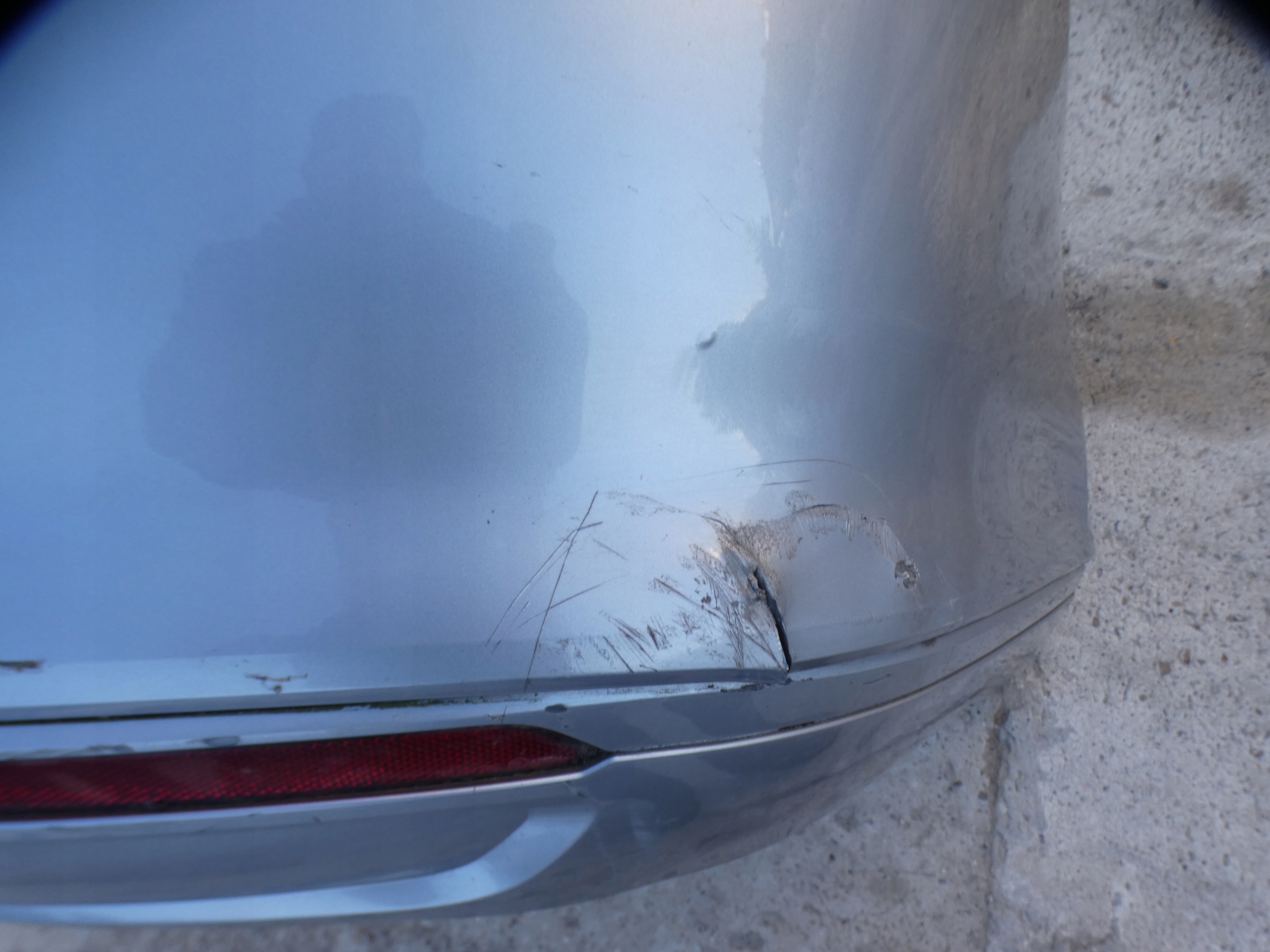VW PASSAT B8 sedan bumper rear part complete