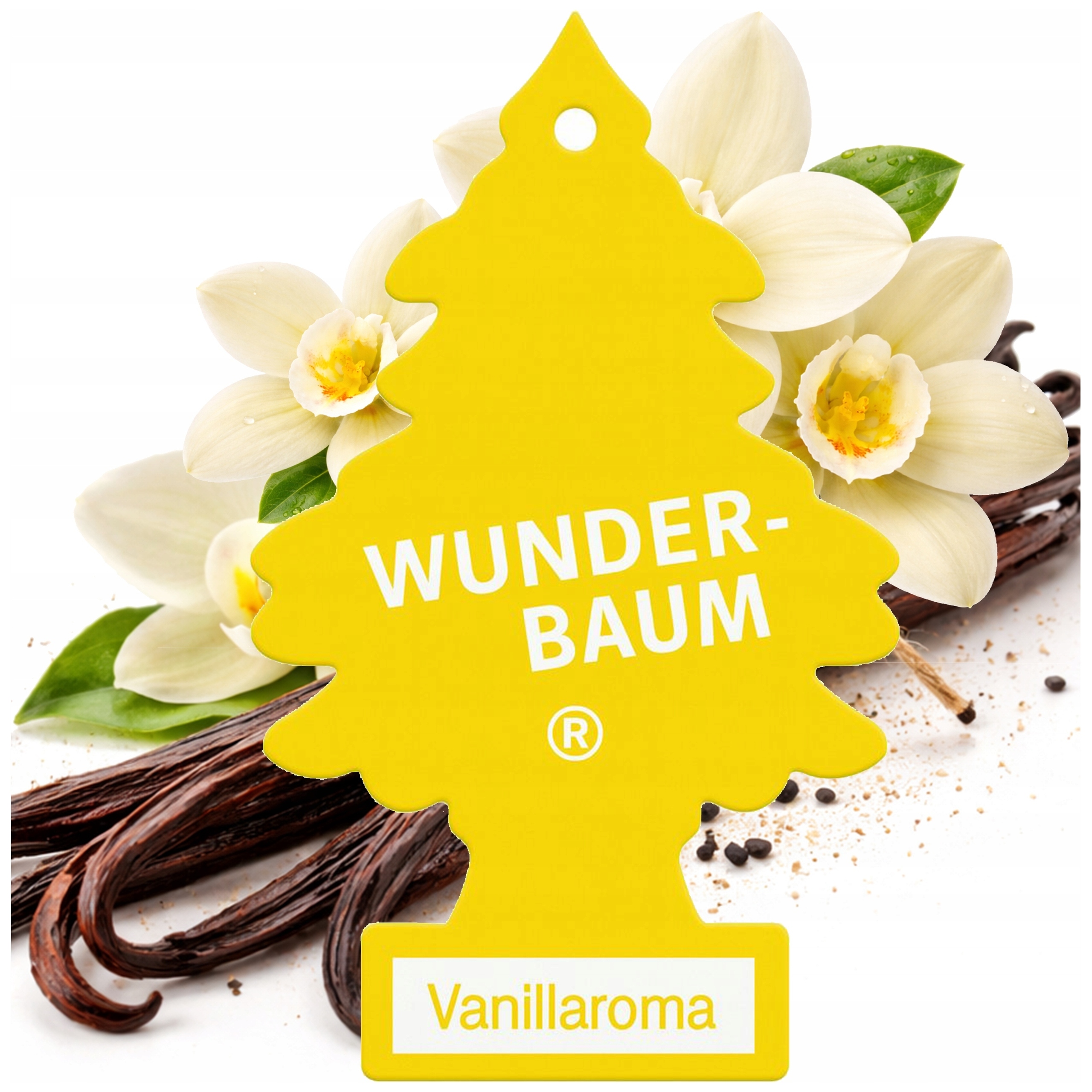Choinka Wunder-Baum Oryginał Wanilia Waniliowy Zawieszka Zapach do Samochod