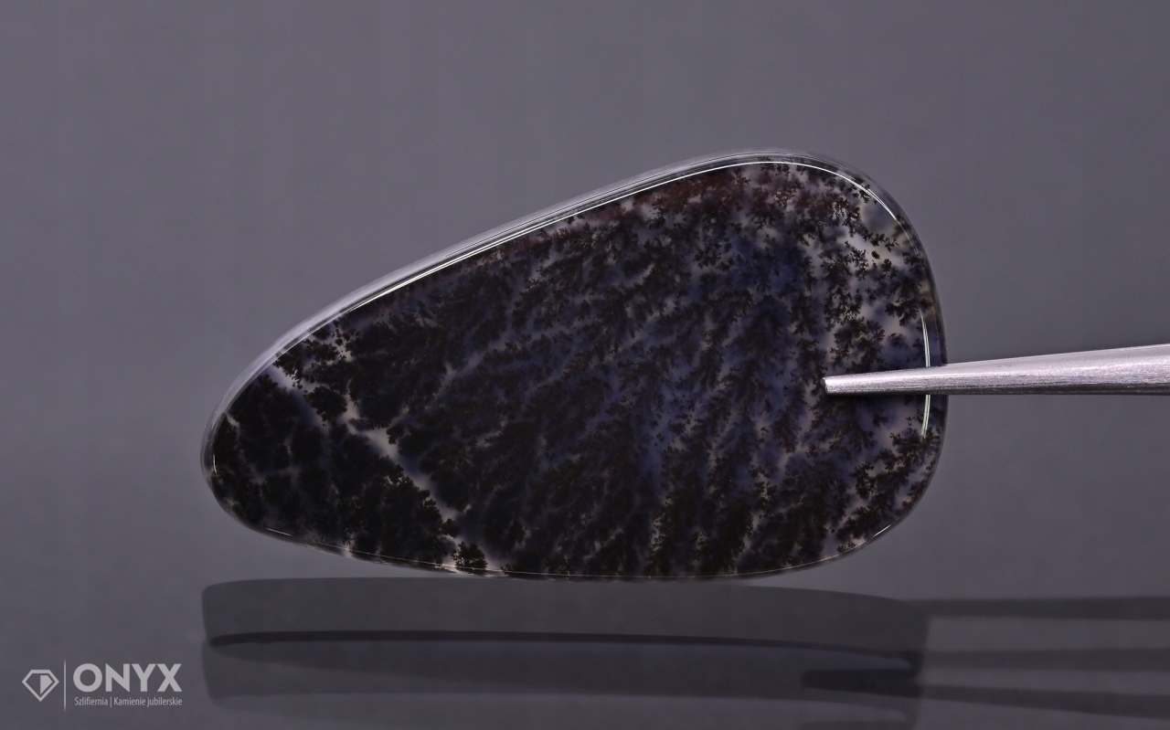 Dendritový achát z Kazachstánu nepravidelná destička