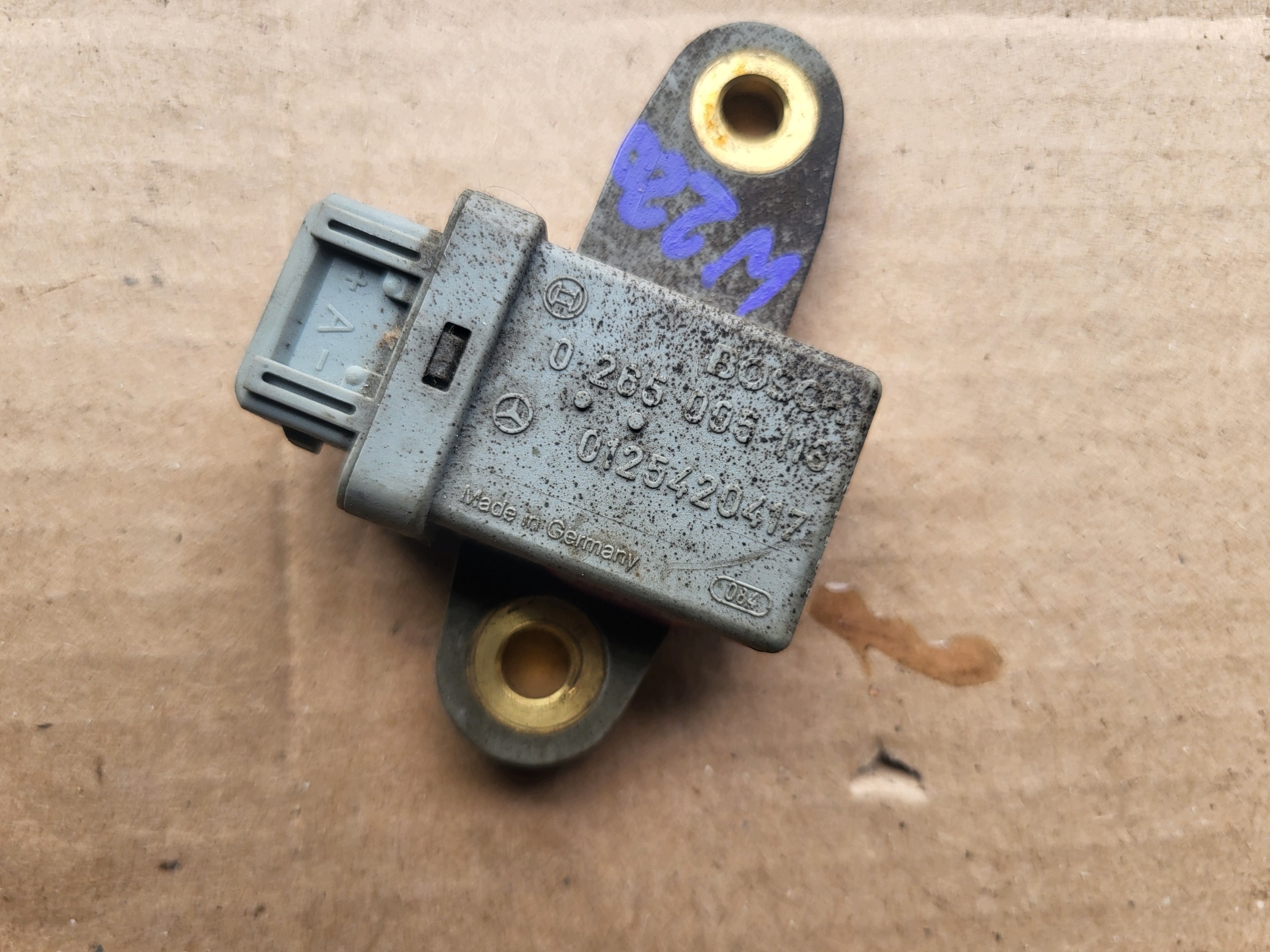 sensor acceleration POPRZECZNEGO SENSOR ESP module MERCEDES S-KL W220 OE