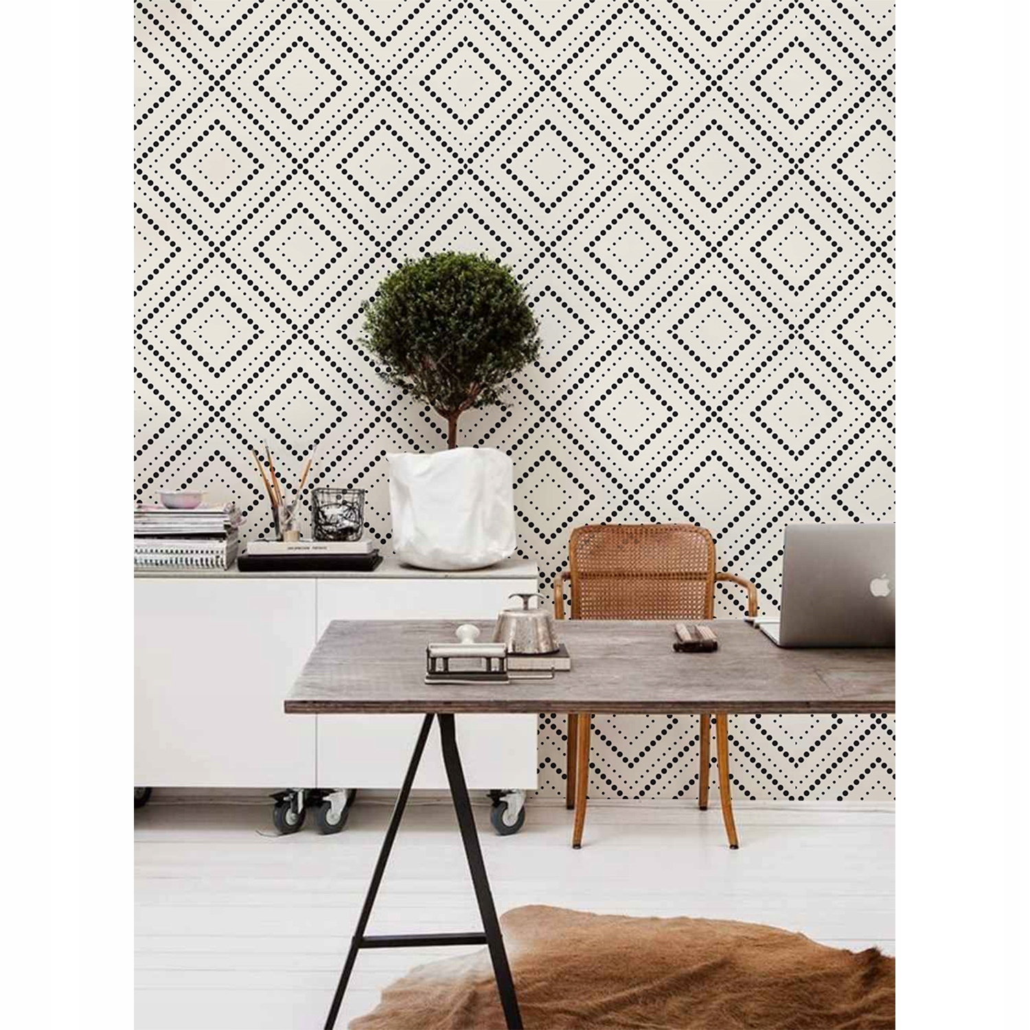 

Tapeta flizelinowa Geometryczne złudzenie 250x104