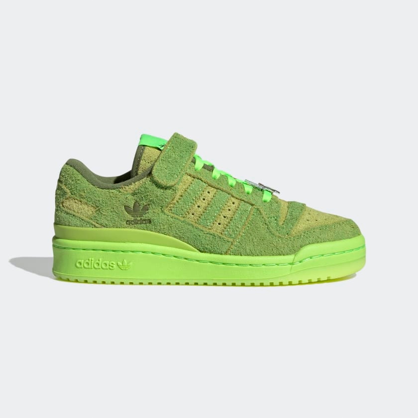BUTY SPORTOWE ADIDAS FORUM LOW GRINCH ROZ 35,5 ADIDASY SNEAKERSY SKÓRZANE Kolekcja The Grinch