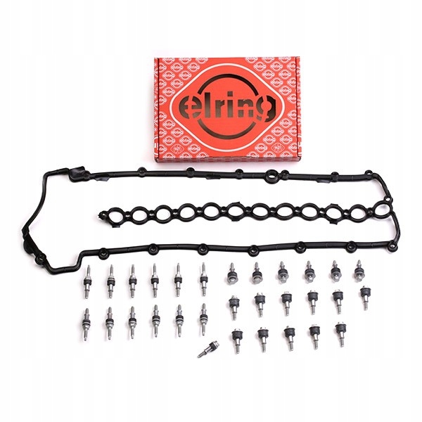 Těsnění Víka Ventilů Bmw E46 E60 E90 M57D30 S Kompletní Sadou Šroubů Elring