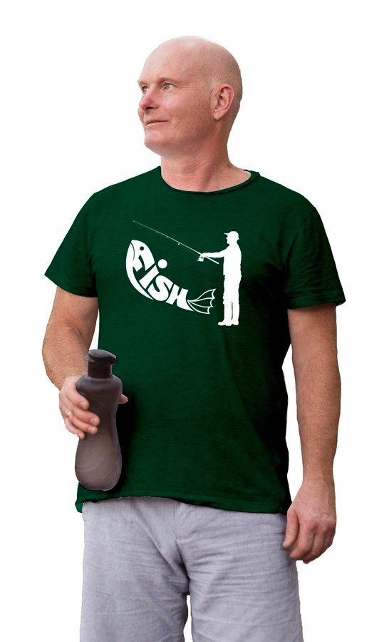 

Koszulka męska Fish t-shirt Ryba Wędkarz Xs