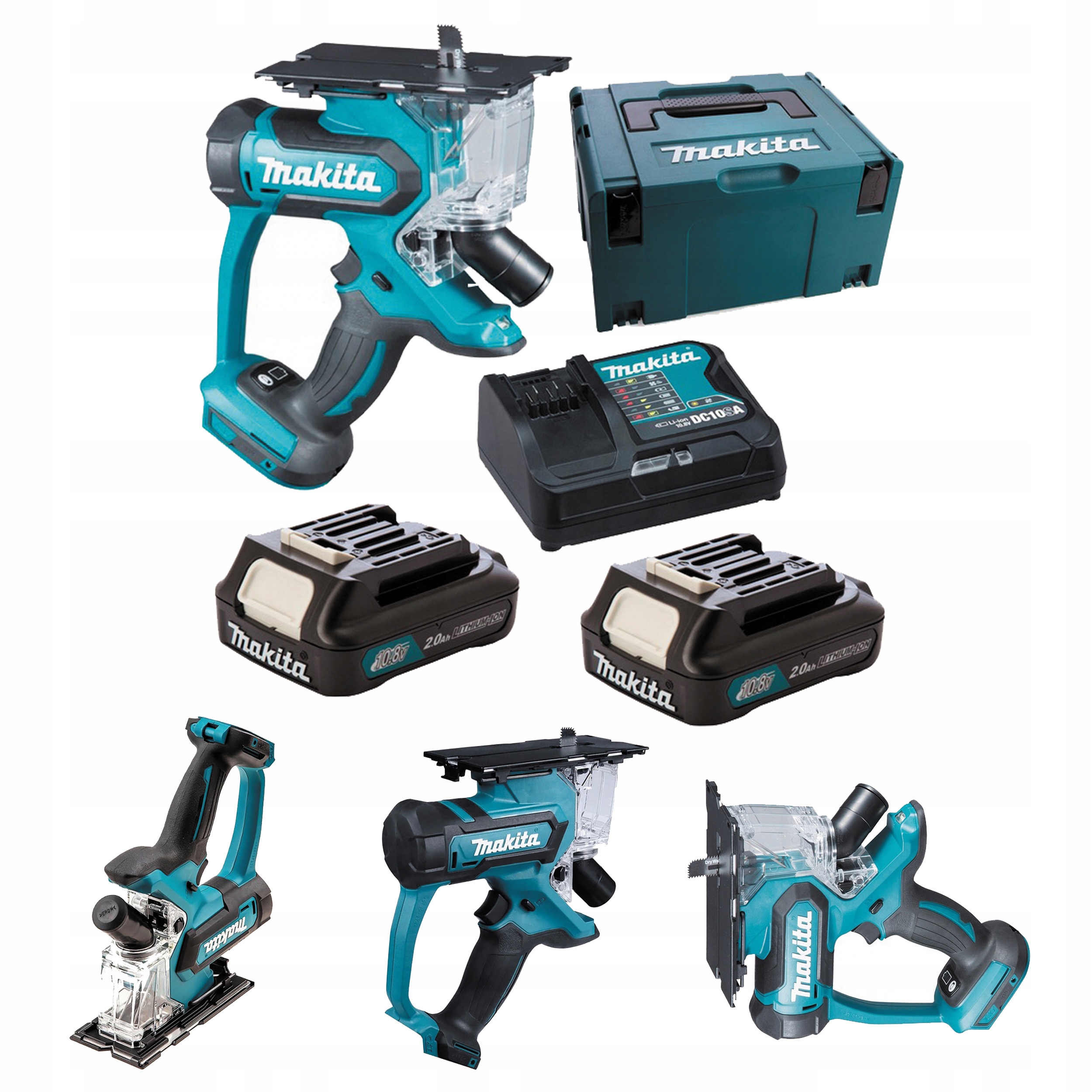 Резак для пластин G-K 2x2ah 12V Makita SD100DSAJ