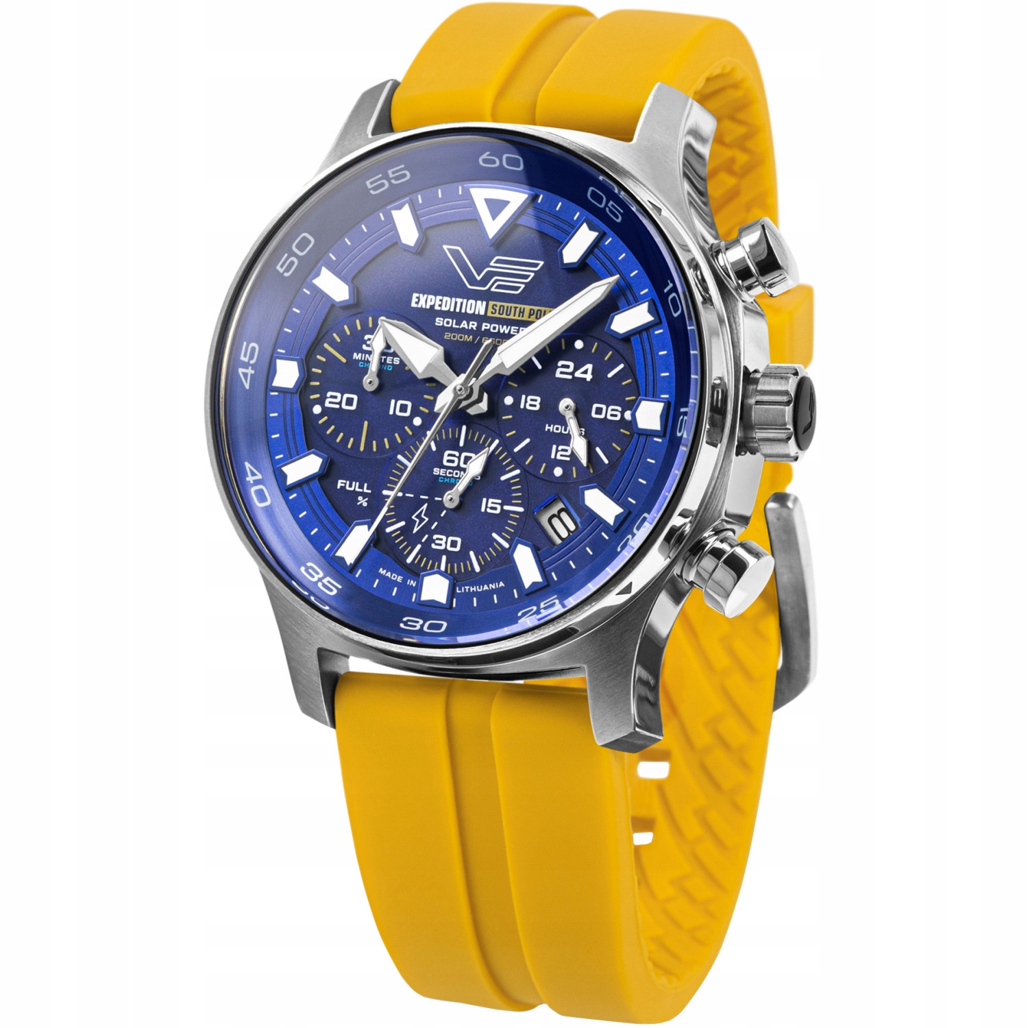 Pánské Hodinky Vostok Europe VR42-592A762SY žlutý řemínek