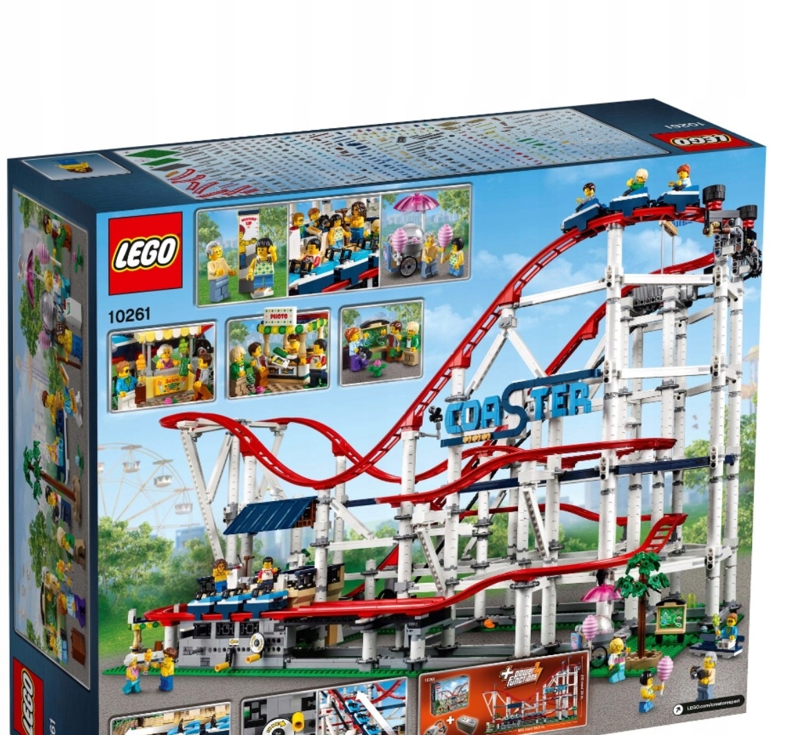 OUTLET KLOCKI LEGO CREATOR EXPER 10261 KOLEJKA GÓRSKA ROLLER COASTER Marka LEGO