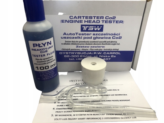 

Tester Uszczelki Pod Głowicą Co2 50 Testów