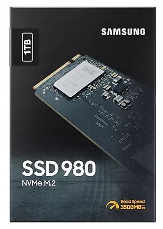 SAMSUNG Dysk SSD 980 1TB Gen3.0x4 M2 NVMe PCIe Producent Samsung