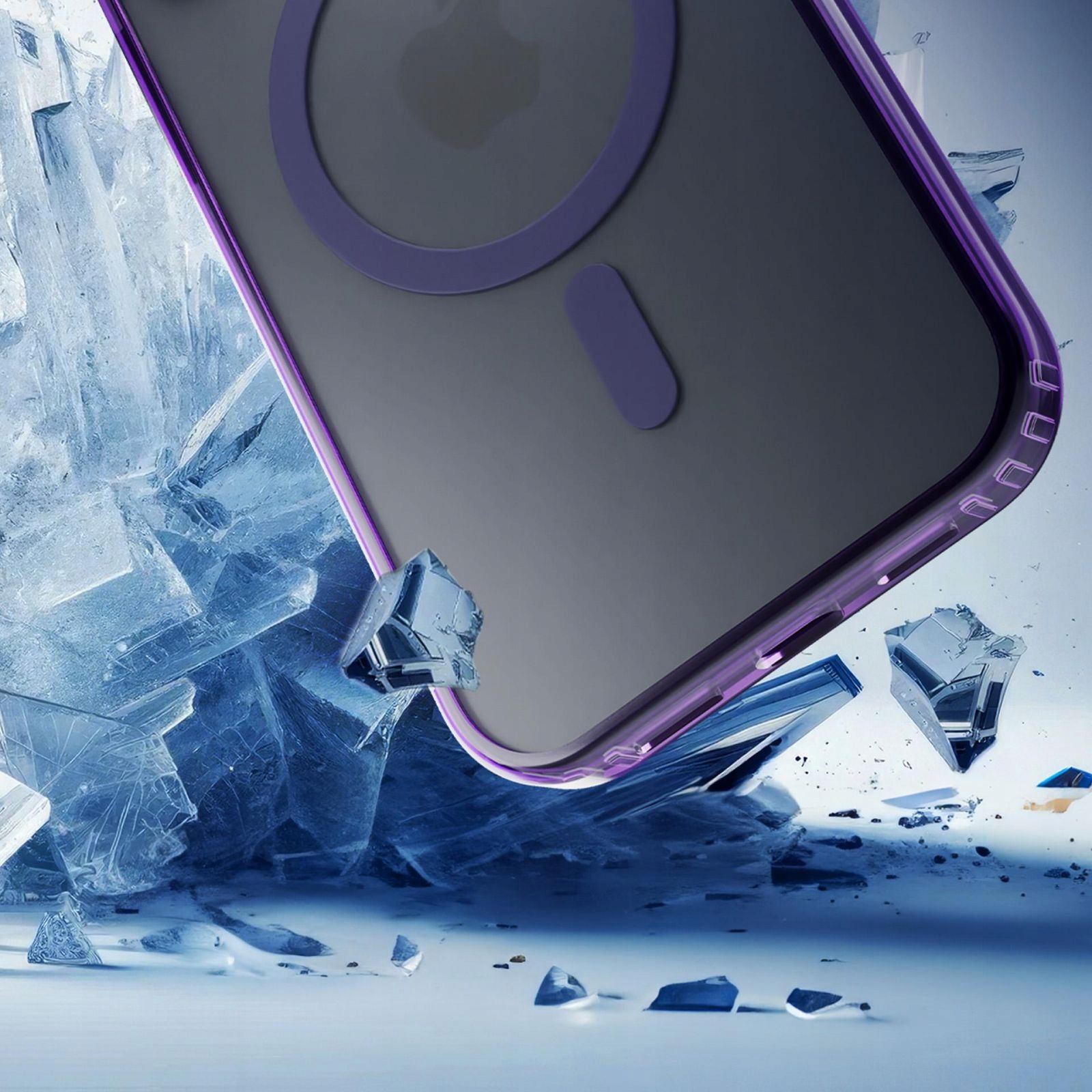 Apple Iphone 17 Pro 3MK Frosty Magcase Purple