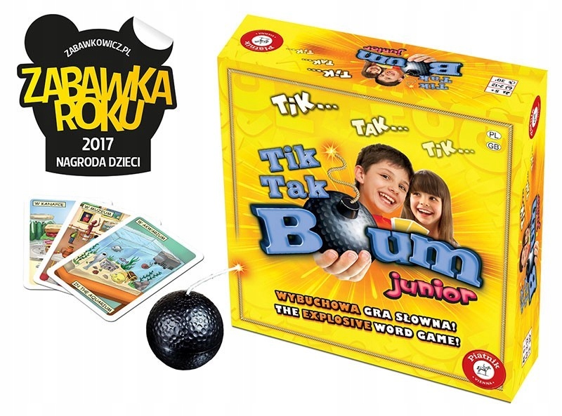 

Gra dla najmłodszych Tik Tak Bum Junior Piatnik